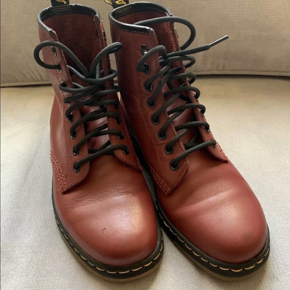 Dr. Martens NEWTON Leather Boots Size 4 UK, 6 US